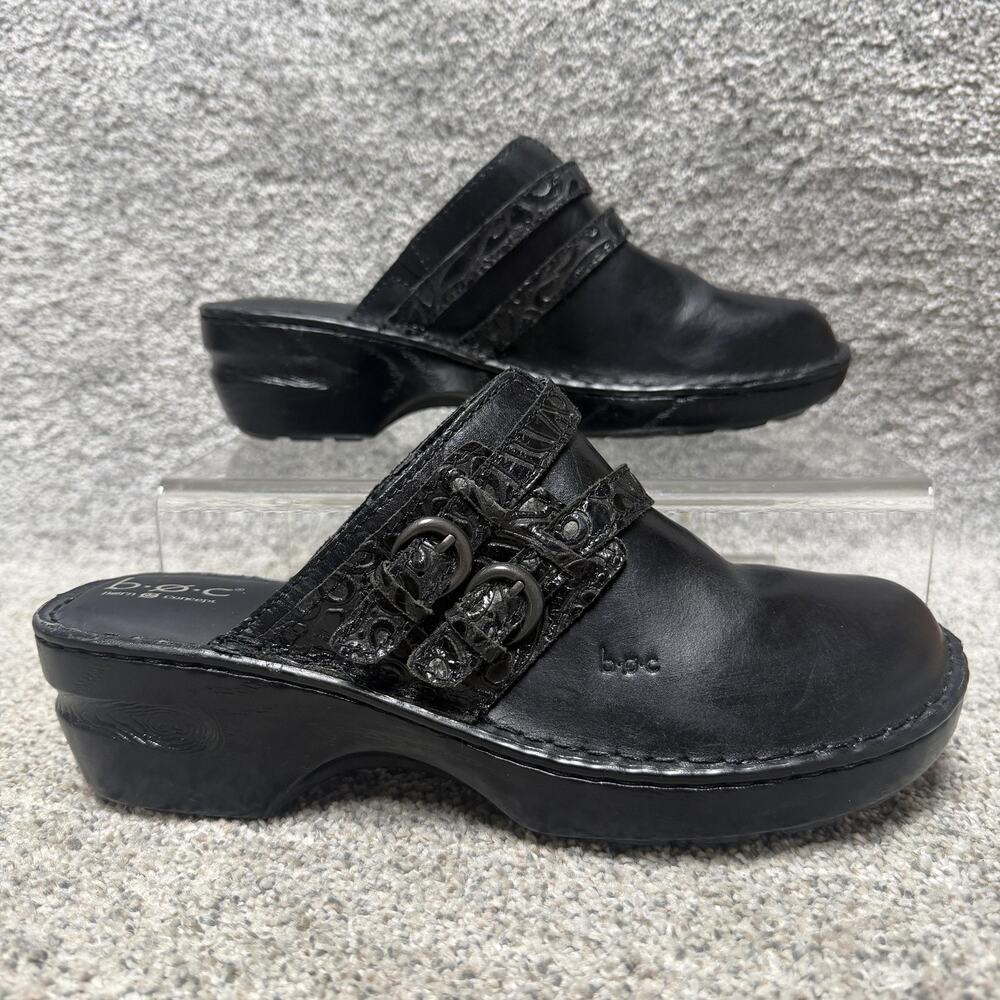B.ø.c Born Concept Clog Shoes Womens Size 11 Black Slip On Comfort C69309